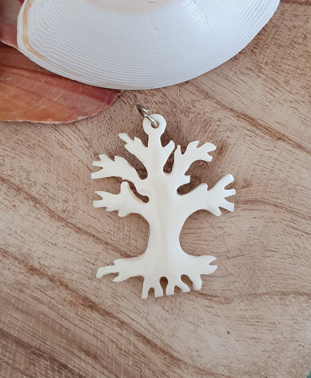 Carved Tree of Life pendant