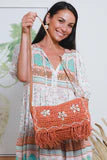 Load image into Gallery viewer, Raffia Daisy Bag Natural
