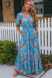 Summer Rain Maxi Dress size 8 & 10 left